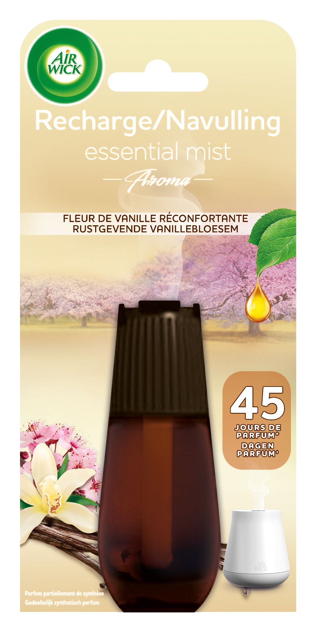 Air Wick Essential Mist Automatische Luchtverfrisser - Vanilla - Navulling